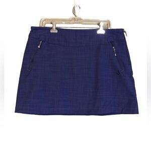 Isis purple fleece lined skirt. Weather resistant